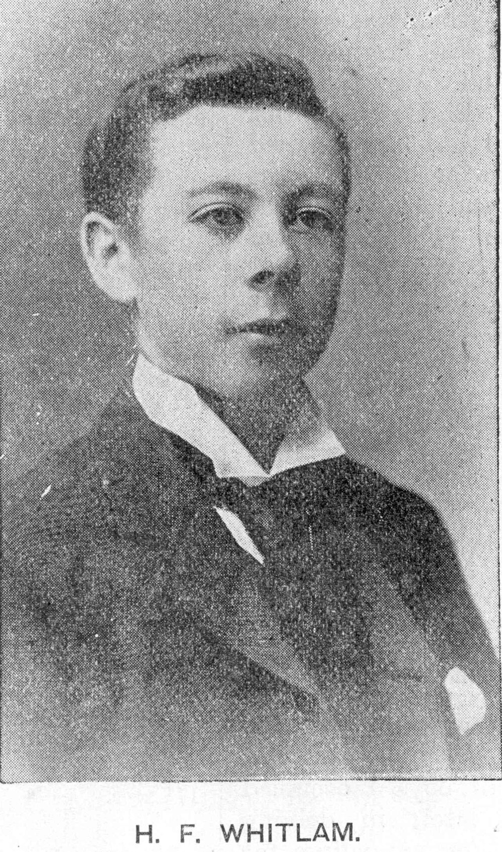 H F Whitlam Winner Exhibition 1901