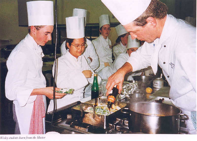 Hospitality students 1995