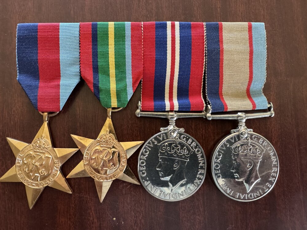 Military medals of Ron Grant