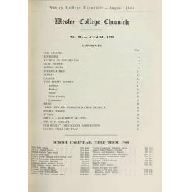 Chronicle 1968 No_303 August
