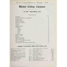 Chronicle 1970 No_308 December
