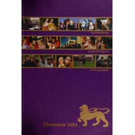 Chronicle 2003 No_344 December