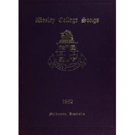 Wesley College Songs 1952