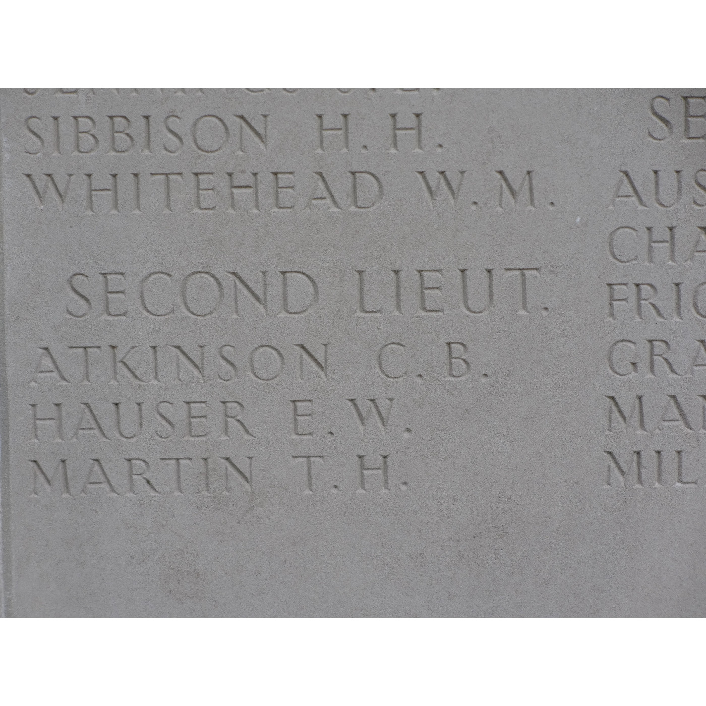 Atkinson, Clifford Bowen OW(1907)