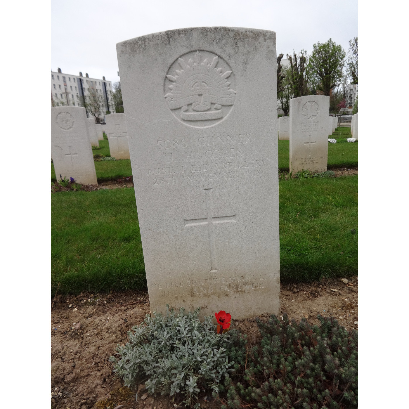 Coles, John Hutchings OW(1905)