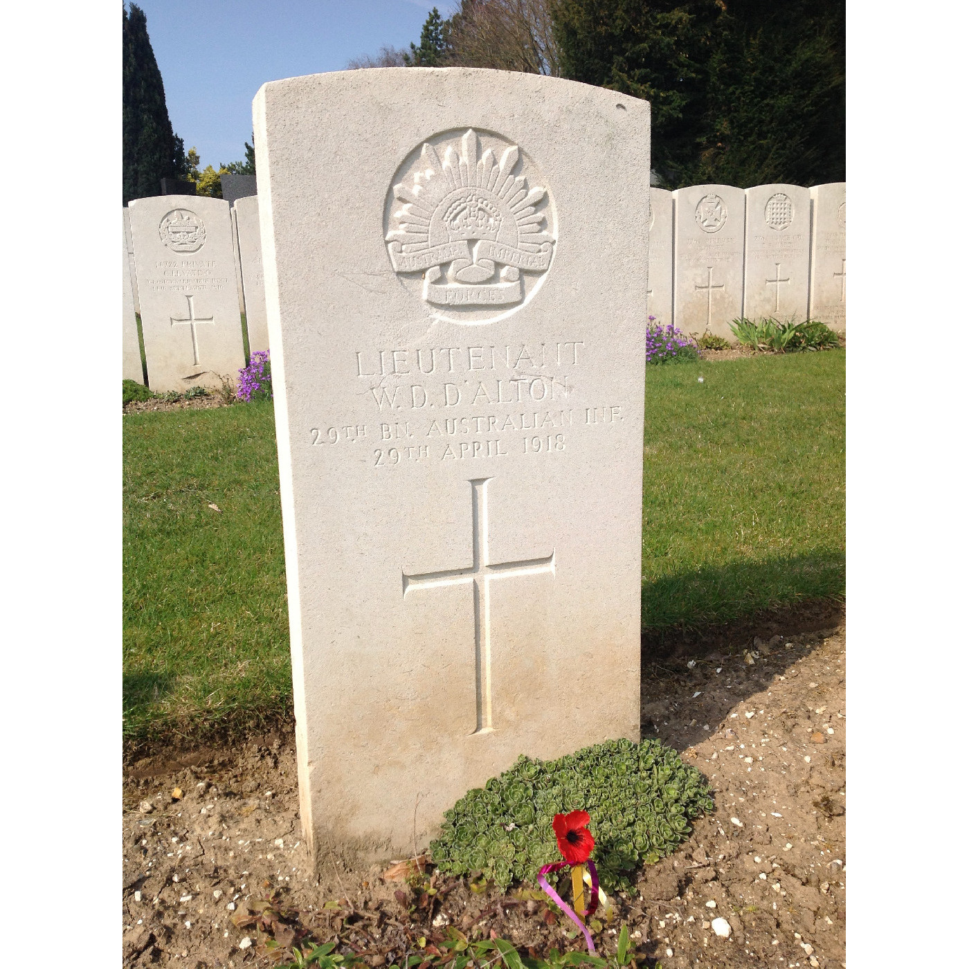 D'Alton, William Denholm OW(1899)