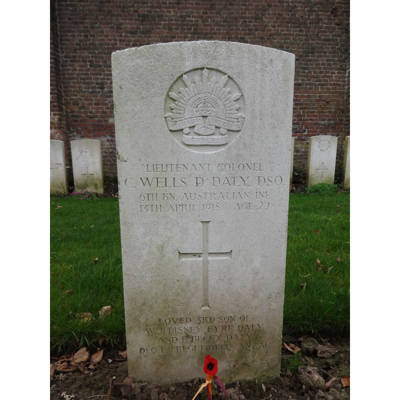 Daly, Clarence Wells Didier OW(1905)