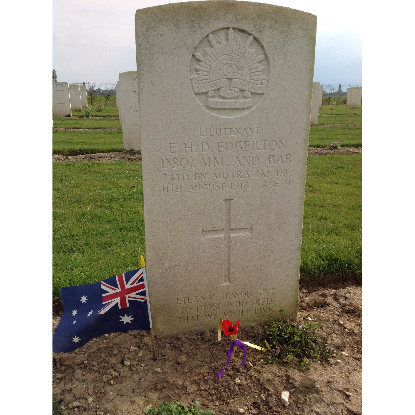 Edgerton, Eric Henry Drummond OW(1911)