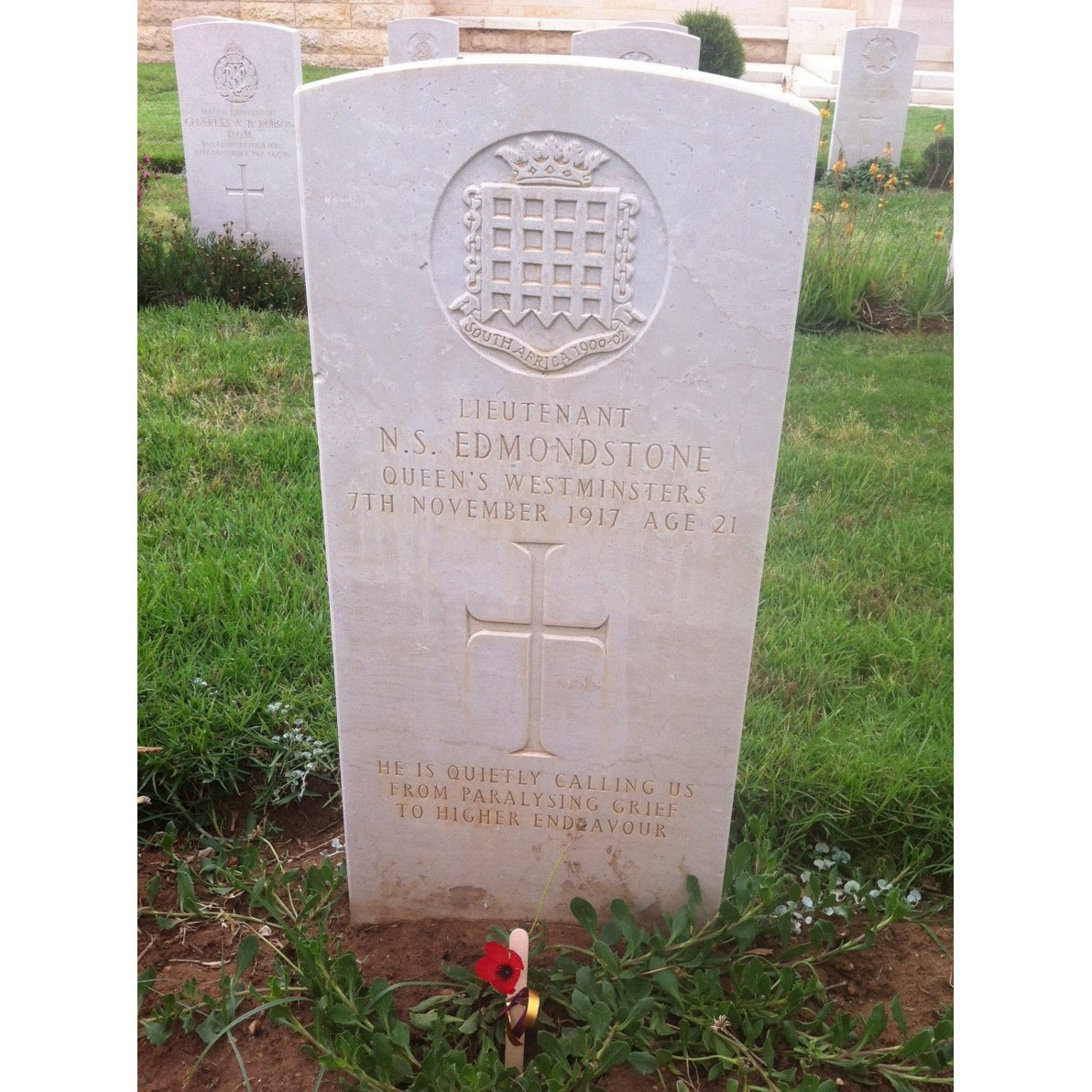 Edmonstone , Norman Stuart OW(1909)