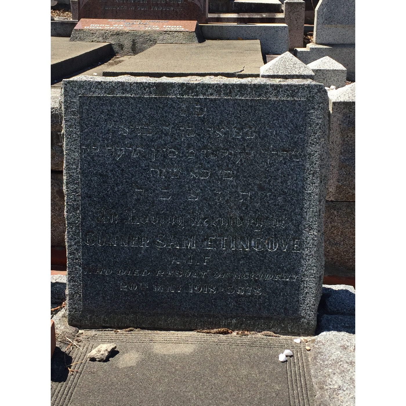 Ettingove, Samuel  OW(1915)