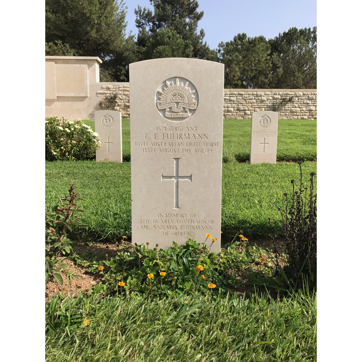 Fuhrmann, Charles Franklin OW(1902)