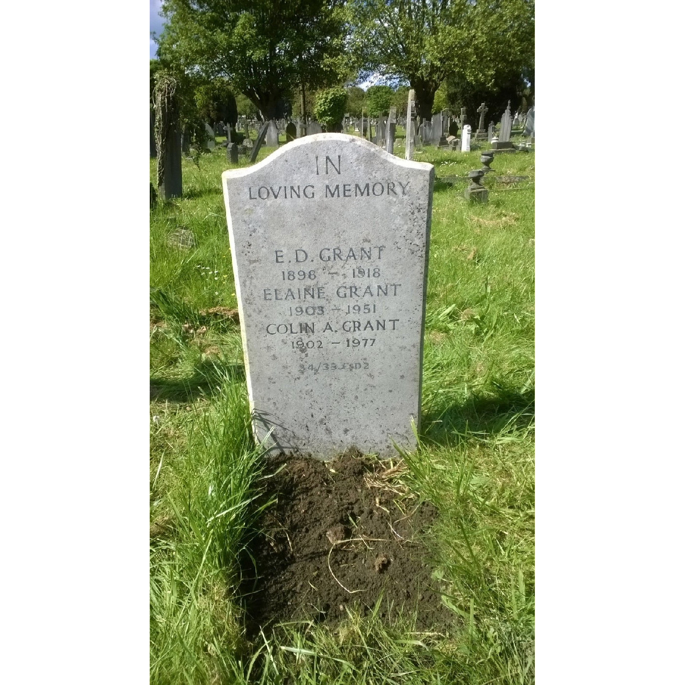 Grant, Eric Duncan OW(1908)