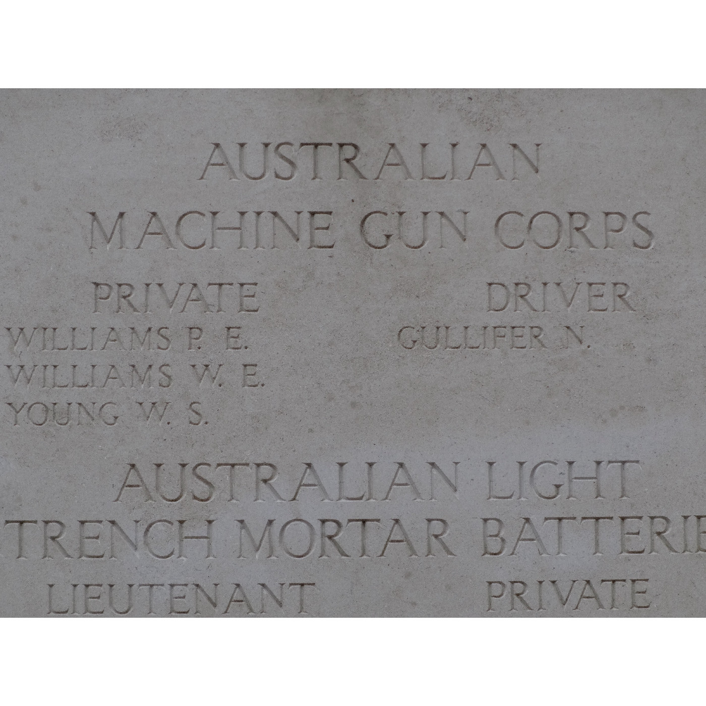 Gullifer, Norman  OW(1907)