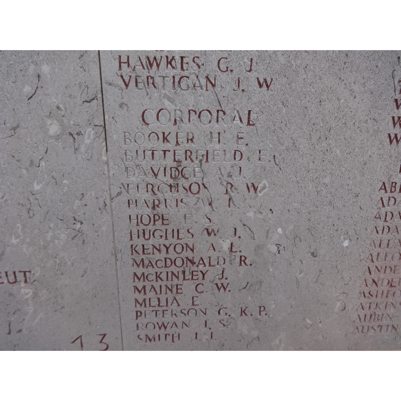 Harris, William Locke OW(1895)