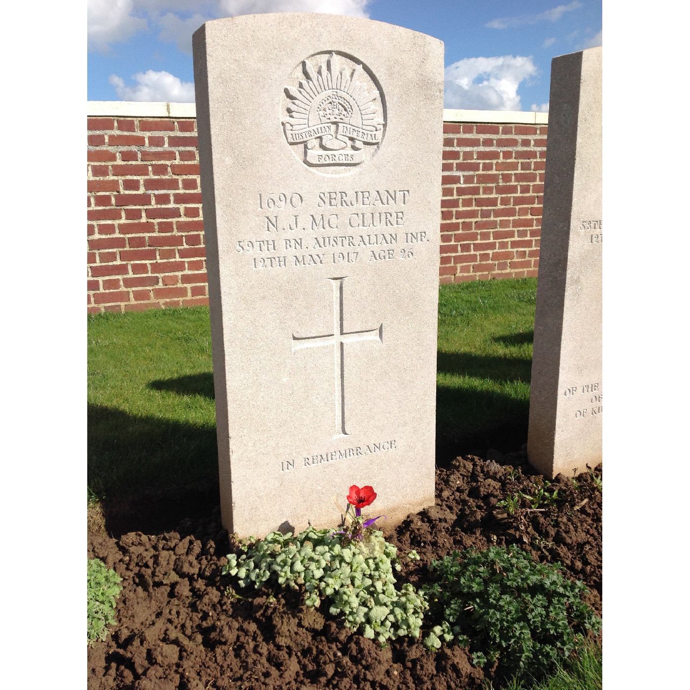 McClure, Norman John OW(1905)