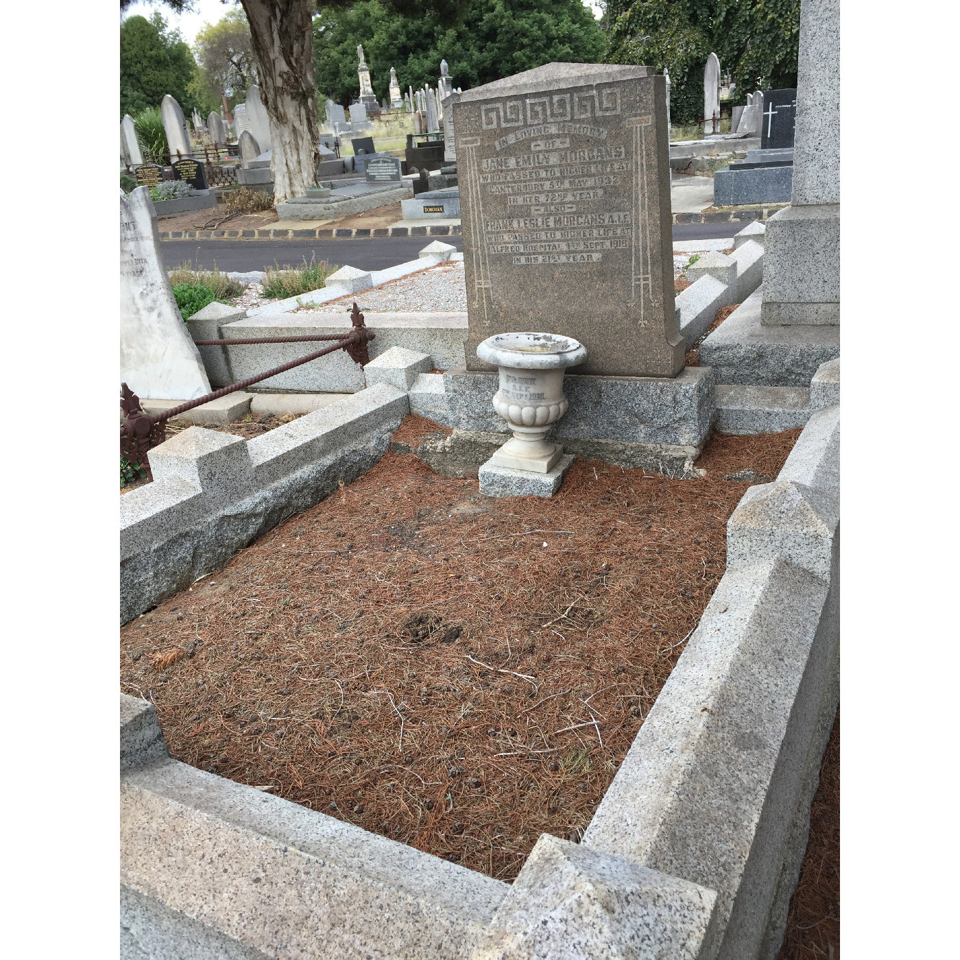 Morgans, Frank Leslie OW(1909)