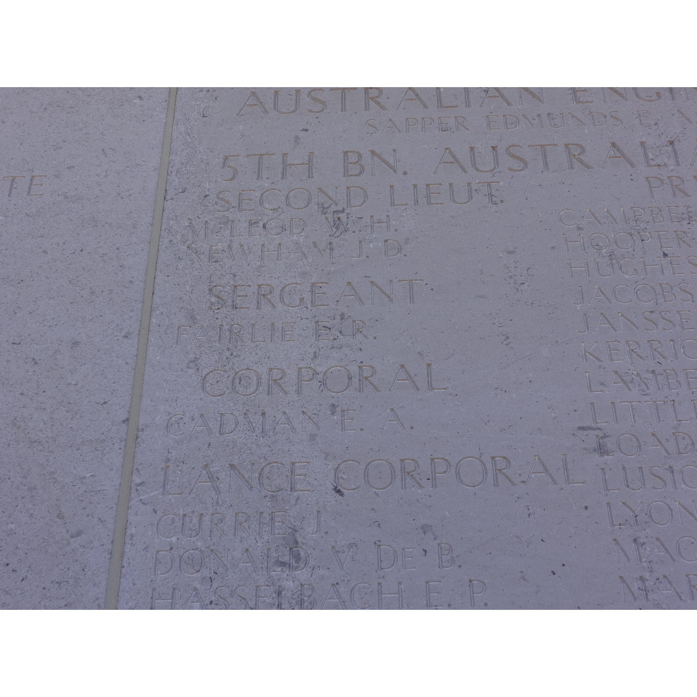 Newham, John Drummond OW(1903)