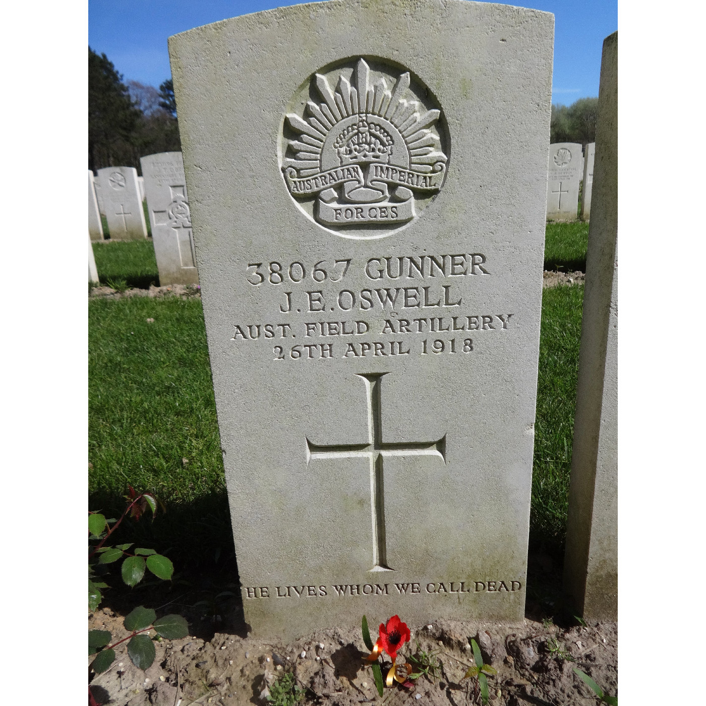 Oswell, John Ellis OW(1910)