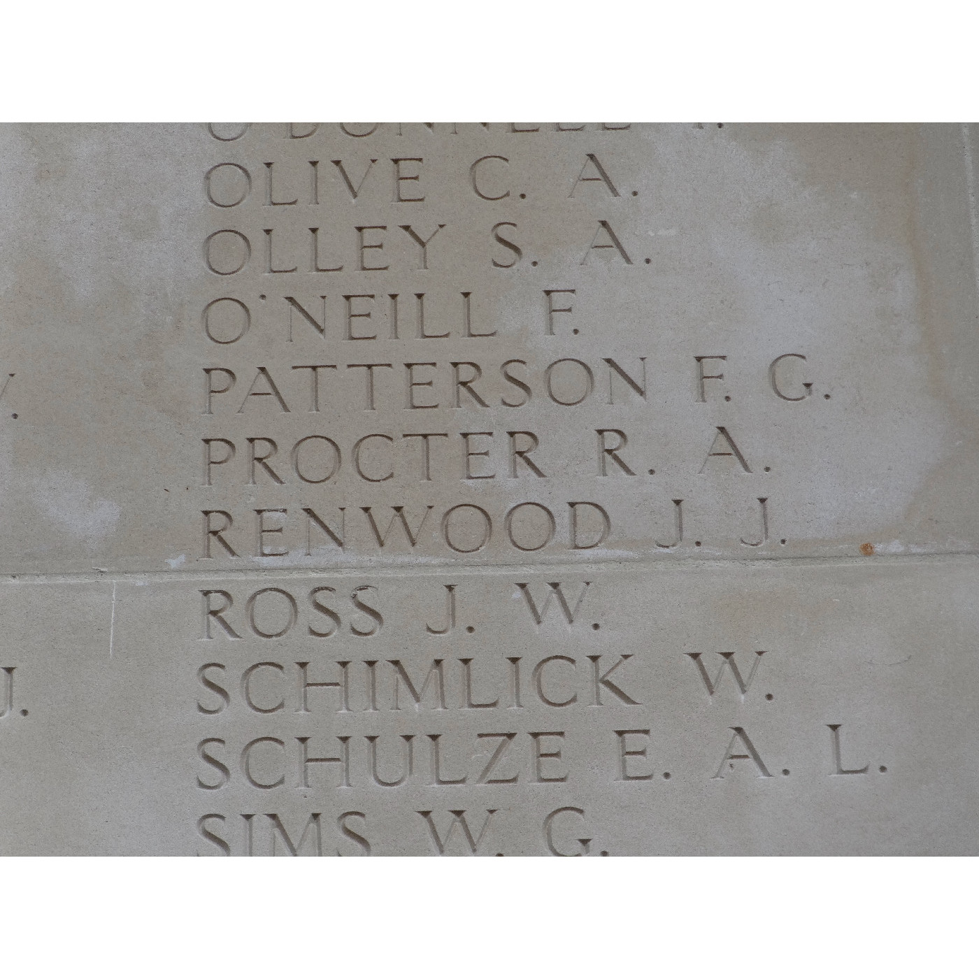 Procter, Robert Aubrey OW(1911)