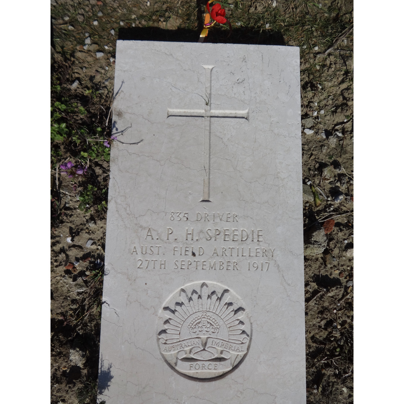 Speedie, Arthur Peter Henderson OW(1901)