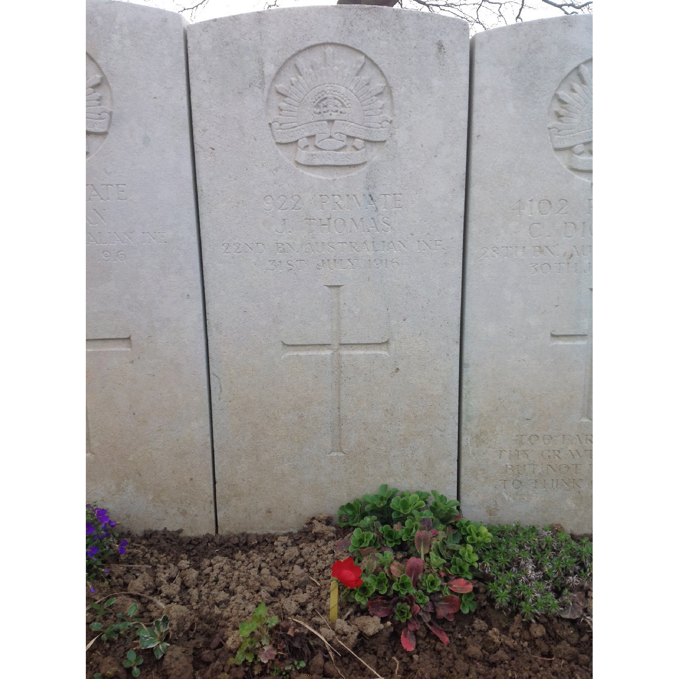 Thomas, Josiah  OW(1910)