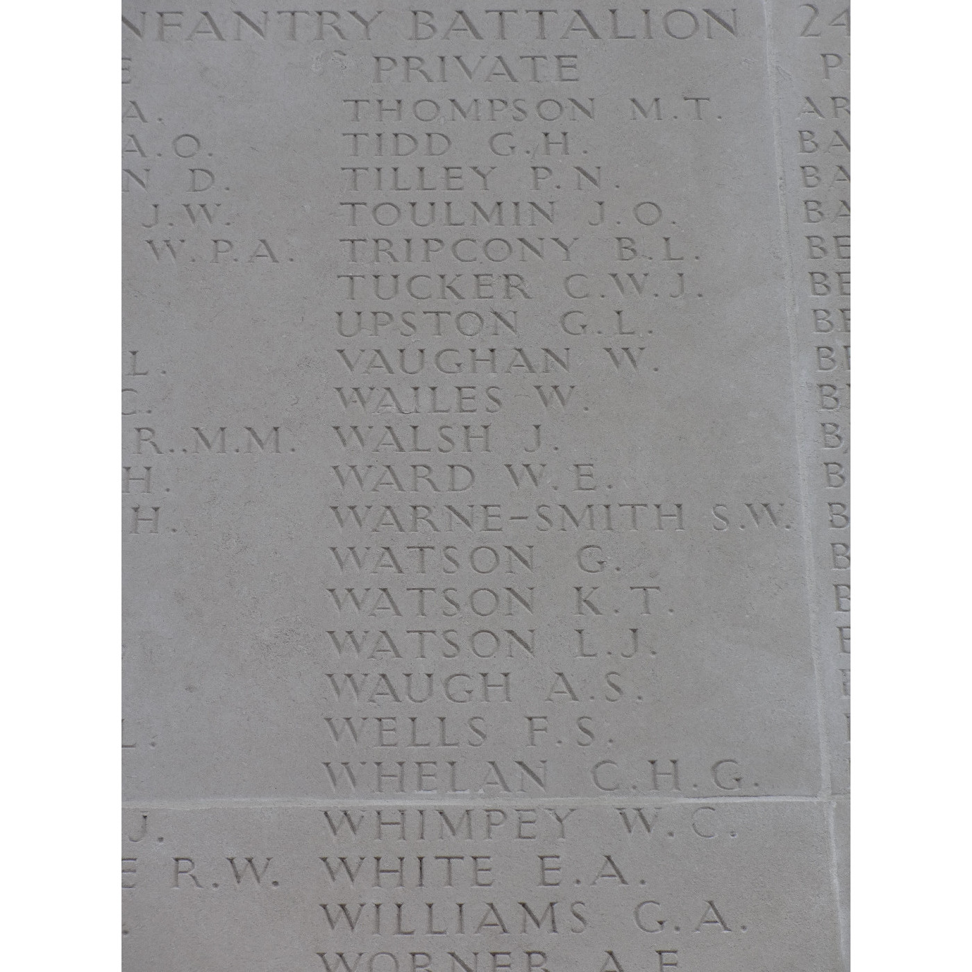 Warne-Smith, Spencer Wendell OW(1909)