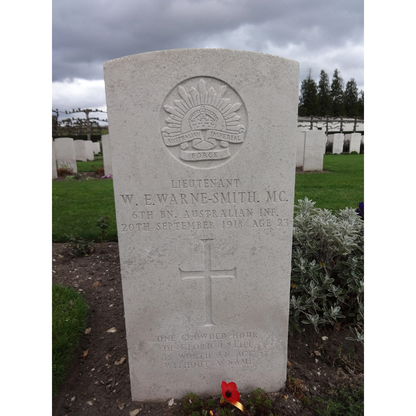 Warne-Smith, Waldo Esmond OW(1909)