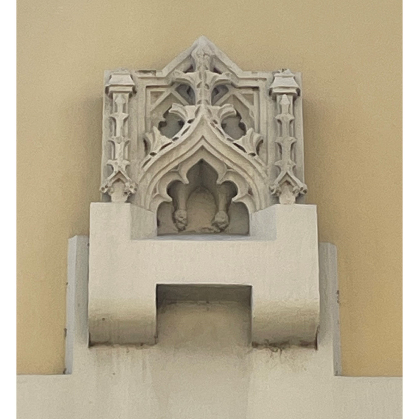 Canopy Stone on the Chapel wall