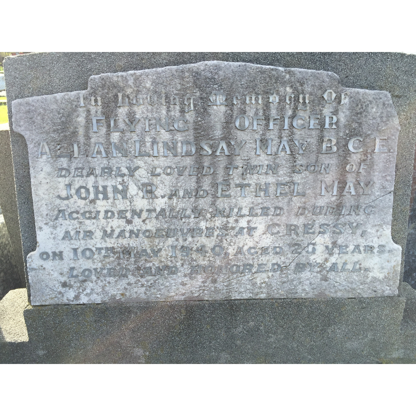 May, Allan Lindsay OW(1928)