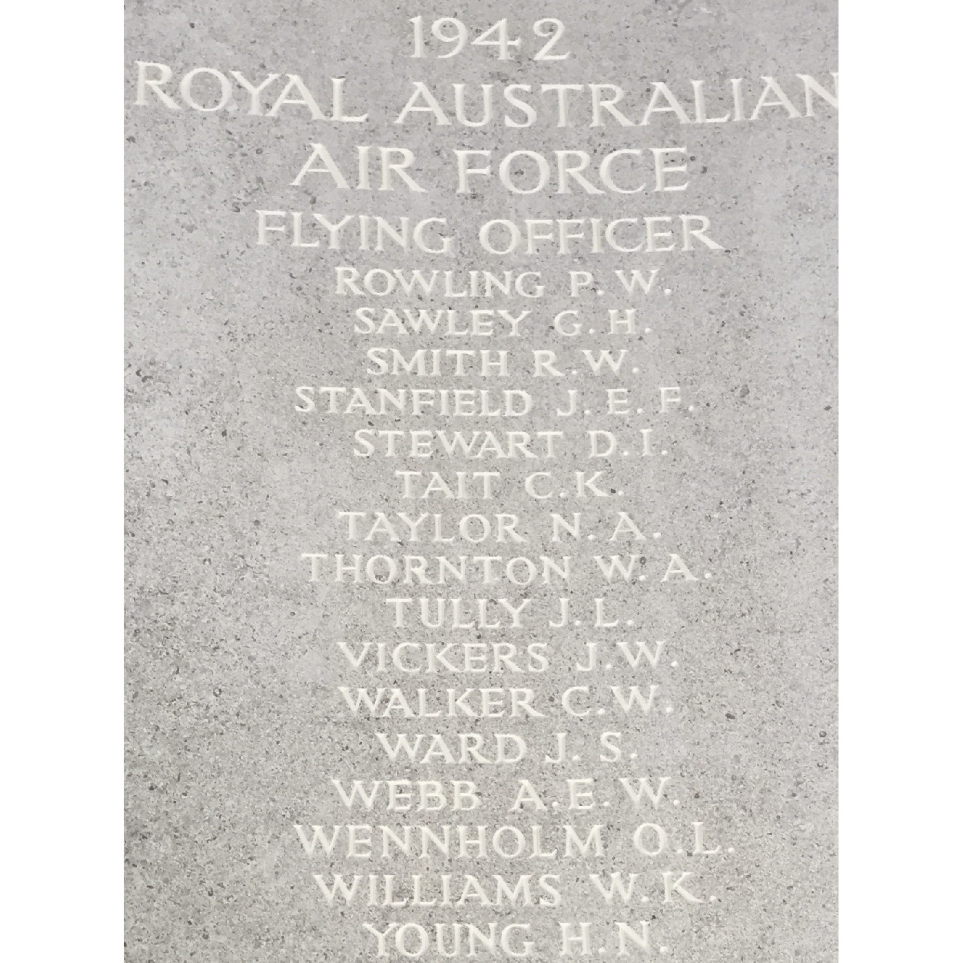 Vickers, John William OW(1934)