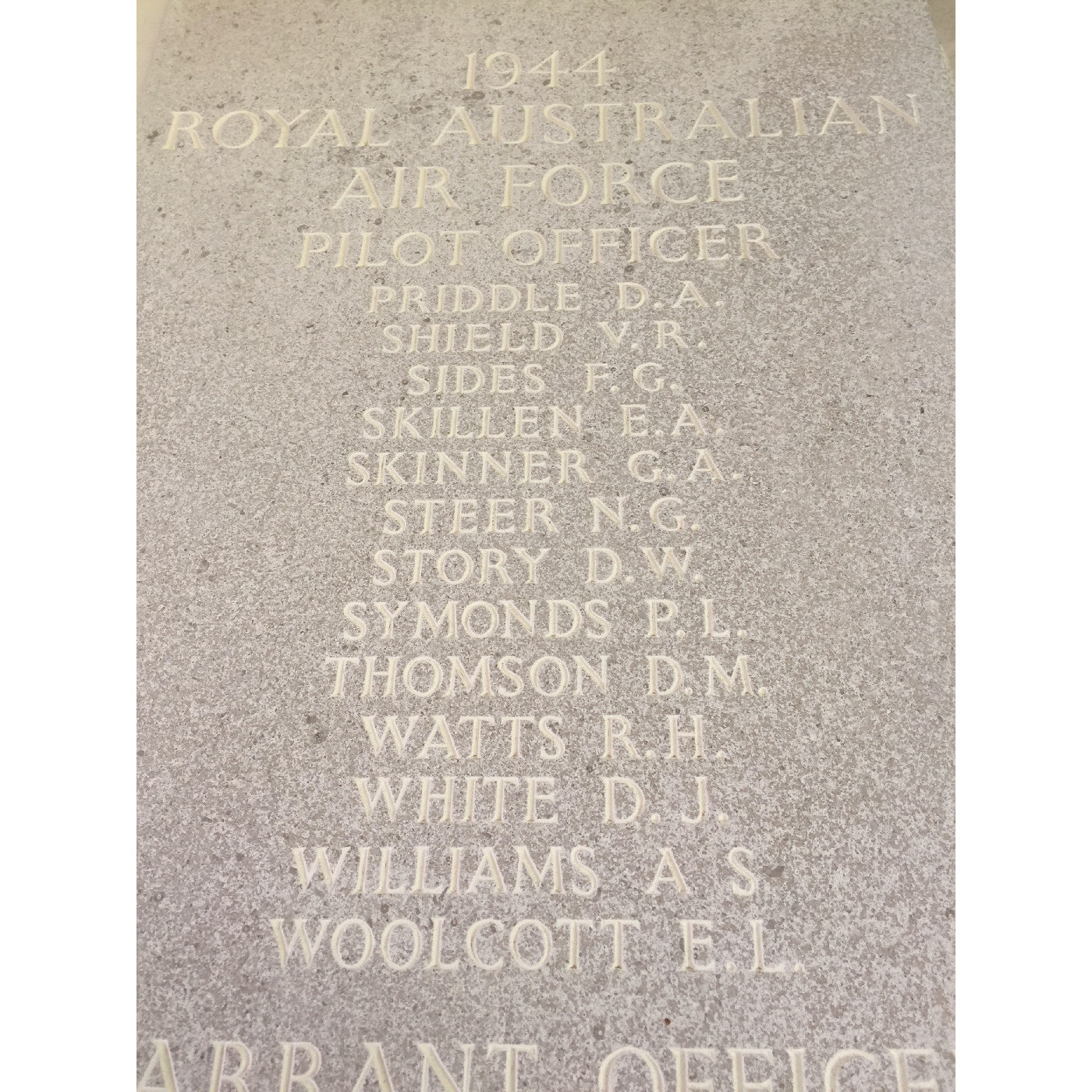 Williams, Alan Samuel OW(1934)