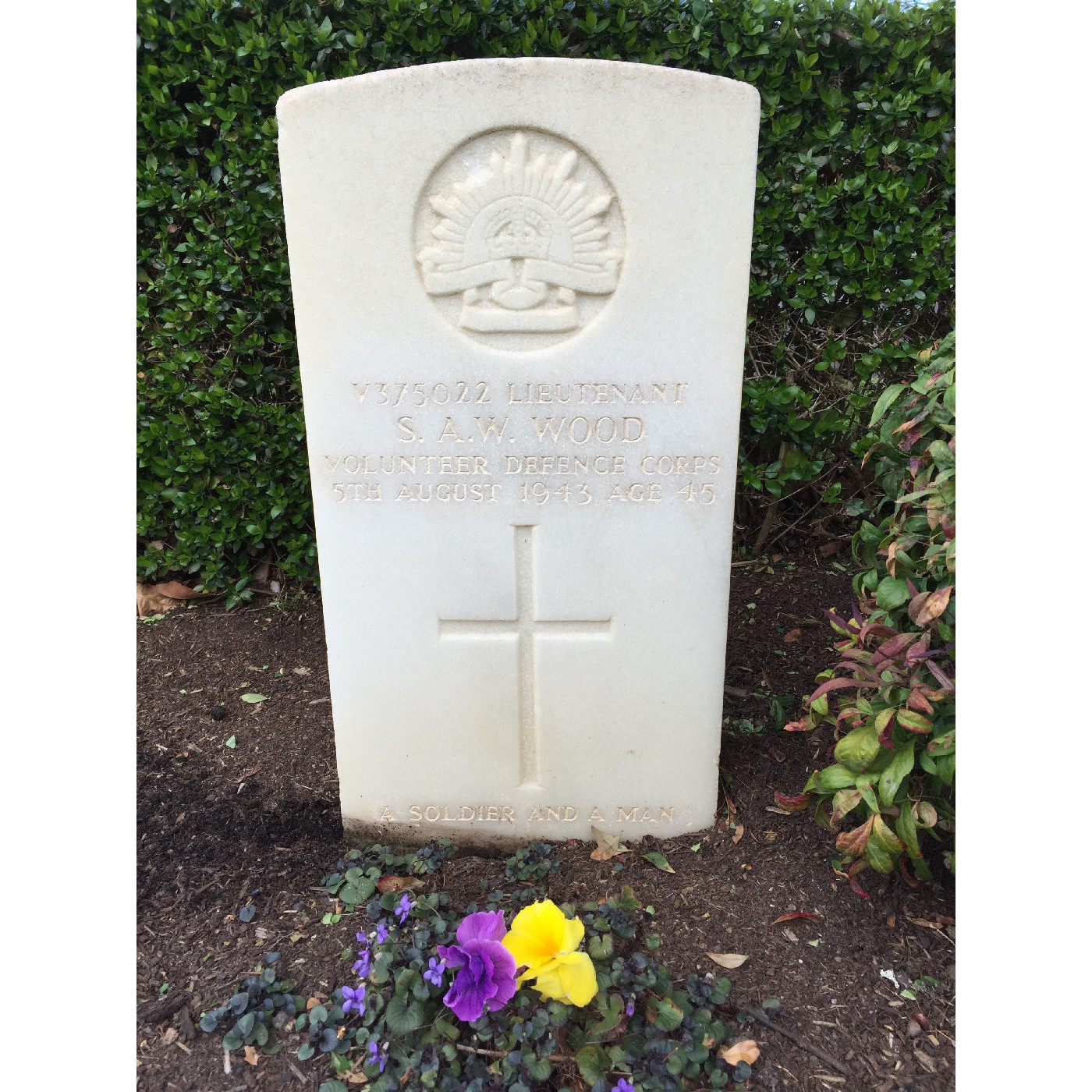 Wood, Stewart Andrew William OW(1912)