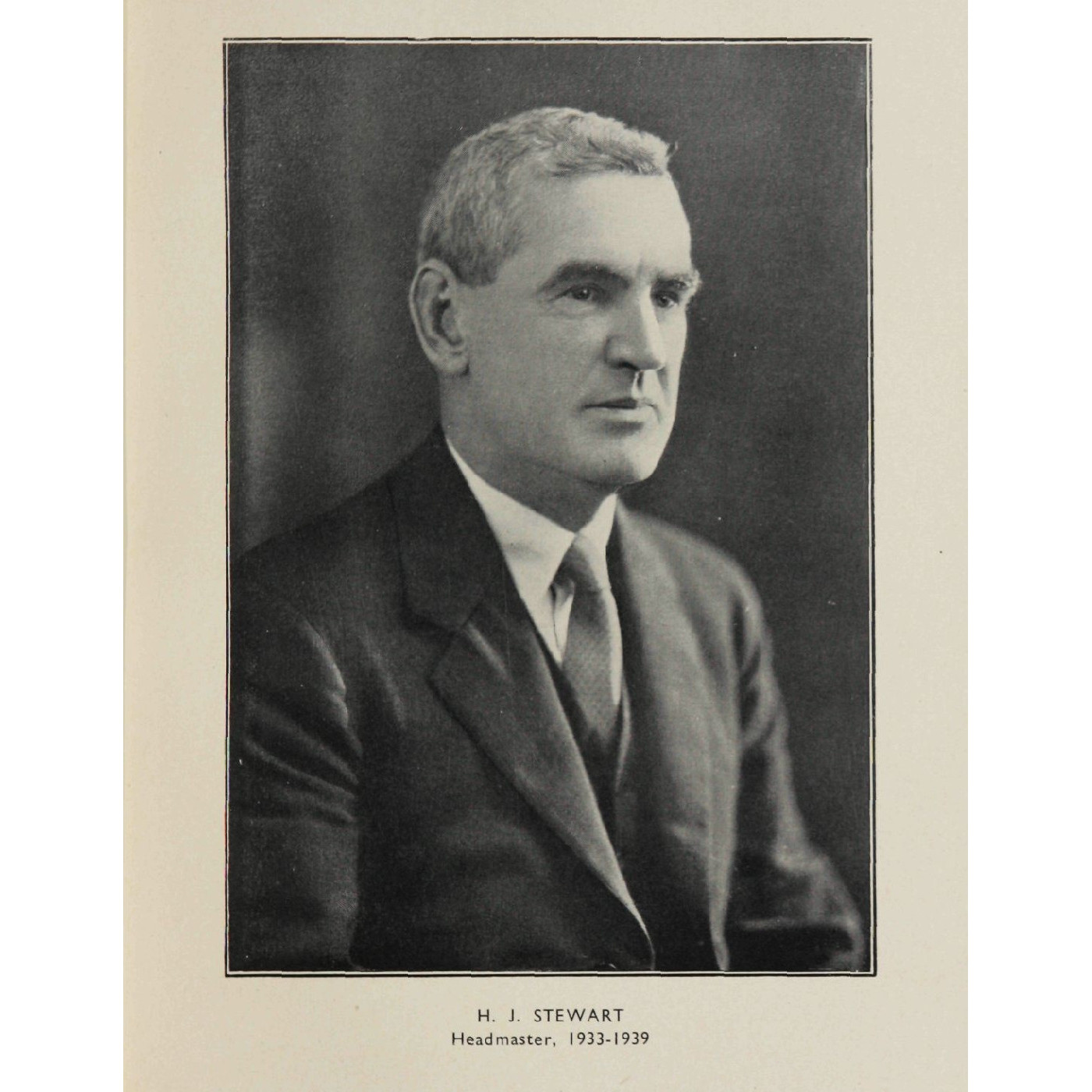 Stewart, Mr Harold J (OBE)