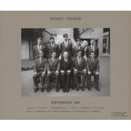 Sub Prefects 1968