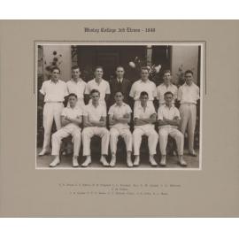 Cricket Third XI 1949