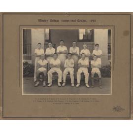 Cricket Under 14a 1946