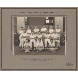 Cricket Under 14a 1947