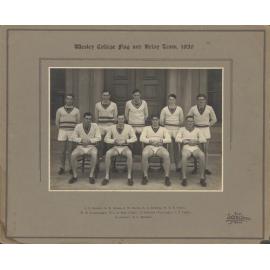 Athletics Team 1936 Flag and Relay 