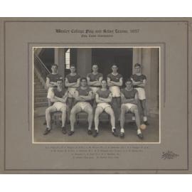 Athletics Team 1937 Flag and Relay 