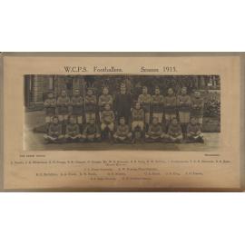 Football WCPS 1915