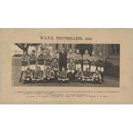 Football WCPS 1919 Champions