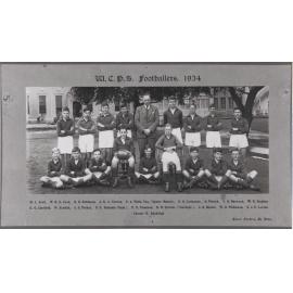 Football WCPS 1934