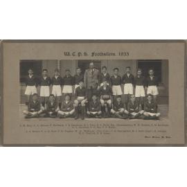 Football WCPS 1935