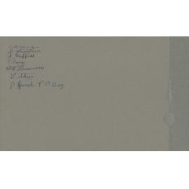 Football WCPS 1945 back of photo