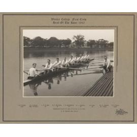 Rowing First Crew 1947 Head of the River