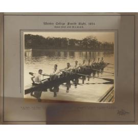Rowing Fourth Crew 1934, equal winners