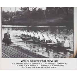 Rowing First Crew 1965