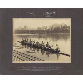 Wesley College Crew 1911 Head of the River