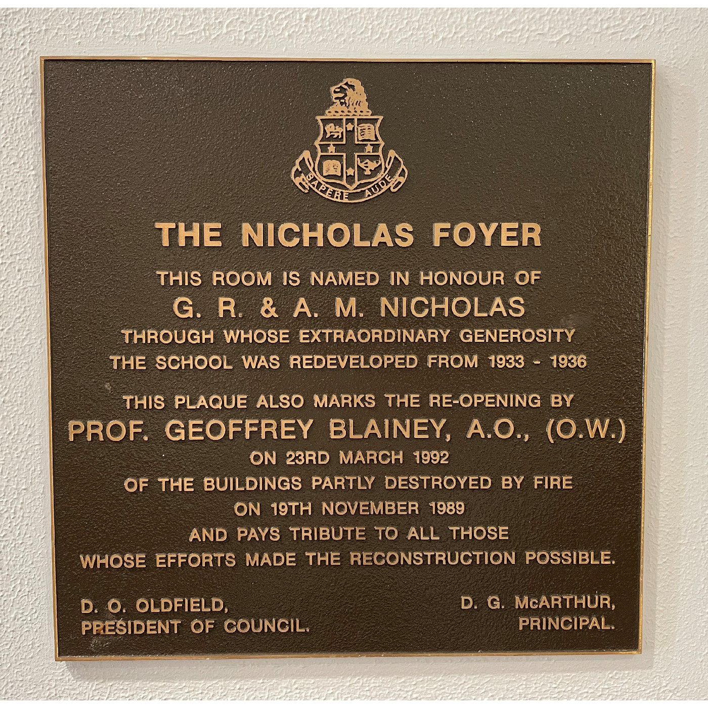 The Nicholas Foyer