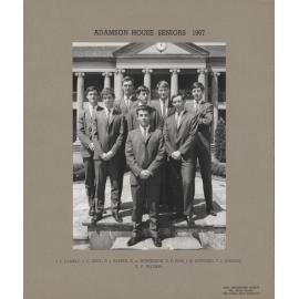 Boarders 1967 Adamson House Seniors